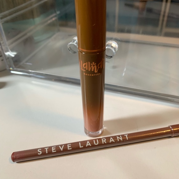 Alamar Other - Nude lip gloss and liner duo